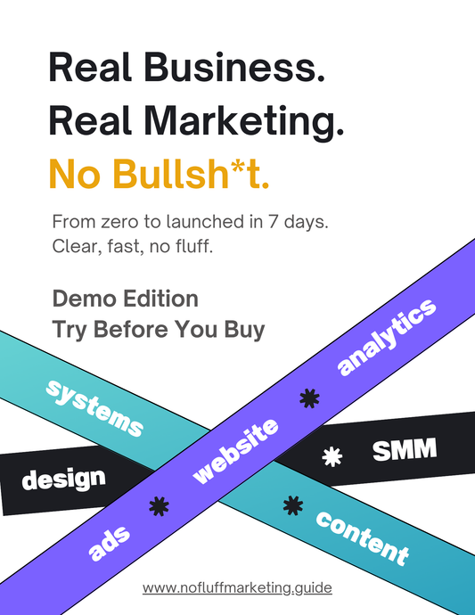Free 30-Page Demo | No-Fluff Marketing Guide