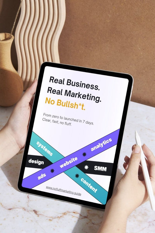 No Fluff Marketing Guide | From Zero to Launched in 7 Days