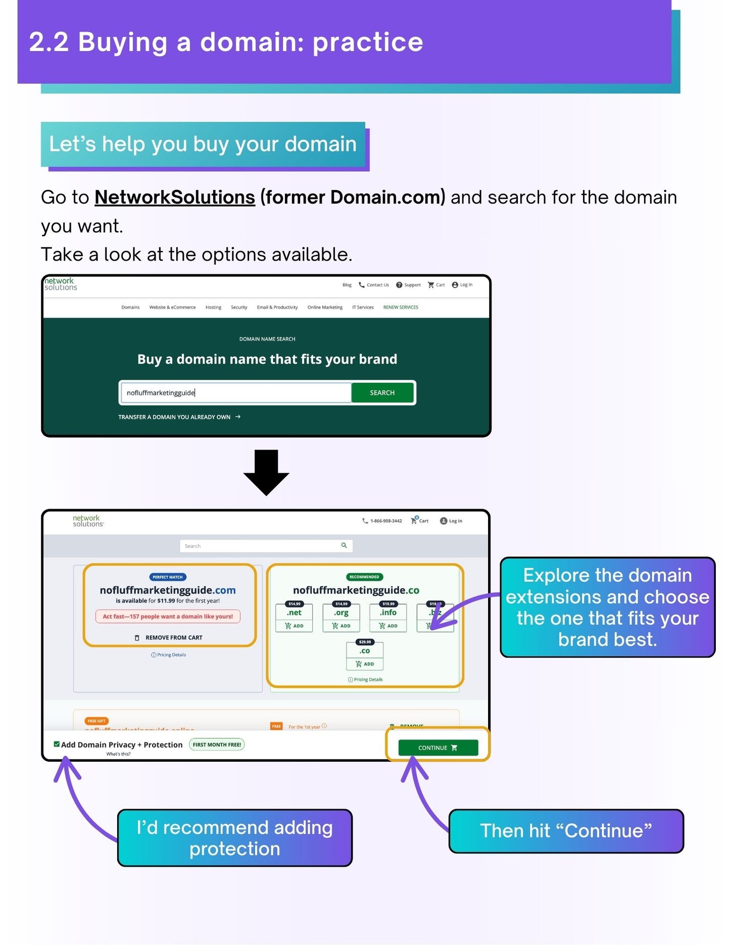 Part 2: Domains & Google Business Profile